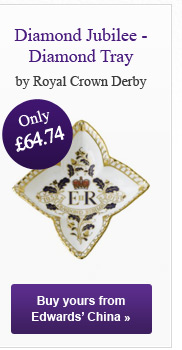 Queens Diamond Jubilee - Diamond Tray - Royal Crown Derby